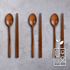 Coobinox® 'Namu-Naeum' Ensemble Premium de couverts laqués en bois 3 personnes (CO-91-22) - Cuillères et baguettes en bois longan faits main